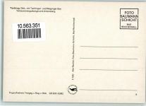 83373 W8221 Taching a. See - Tachinger- u. Wagginger See Luftaufnahme