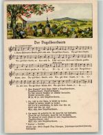 Der Vugelbeerbaam - Verlag Neubert Serie 166 Nr. 8983 AK gute Erhaltung Erzgebirge Liederkarte
