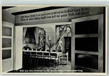 W2228 Dieksanderkoog , Dithm Ehrenraum in der Neulandhalle im Adolf-Hitler-Koog Fotograf Franz Safranek Stadt mit Hakenkreuz Foto AK