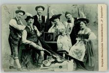 Oberbayrische Schrammelkapelle Zugspitzler Tracht Volksmusik