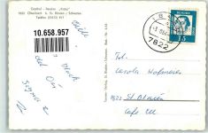 79837 W7822 Ibach , Schwarzw - Gasthaus Pension Kranz VW Käfer
