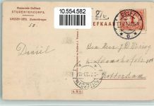 XIIIe Lustrum - Maskerade 1913 - Cassen Beg AK Studentika 1913