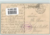 51490 Epoye 1916 - Feldpost WK I 103. Inf.Div.