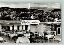 69509 W6942 Bonsweiher KEINE AK Gasthaus "zur Quelle" mit Innenansichten - Werbekarte