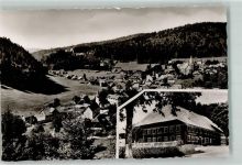 79682 W7865 Todtmoos Gebrauchsspuren Gasthaus Pension zum Maien Foto AK Metz