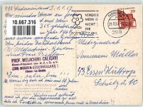 Prof. Melachini Ehrenpräsident des M.Z.v.D.e.V. und La Beata Surrealismus 1967