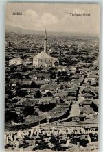 Skopje Uskub 1917 Gebrauchsspuren Feldpost WK I Nr. 256