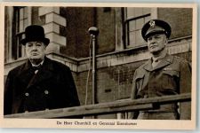Herr Churchill und General Eisenhower Raphael Tuck Politiker
