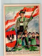 Tracht 950 Jahr Österreich Trachten Österreich Künstlerkarte