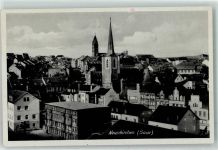 66538 W6680 Neunkirchen , Saar 1941 - mit Christuskirche und Marienkirche Feldpost