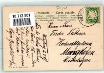 sign. Donadini Jr. Humor Jagd 1905 Künstlerkarte