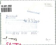 79639 W7889 Grenzach FOTO KEINE AK Fliegeraufnahme Ort handschriftlich