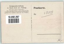82152 W8033 Planegg Gebrauchsspuren Krippendarstellung Kirche Maria Eich