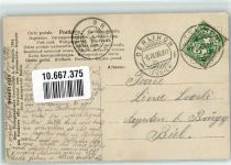 Verlag NPG Serie 344-10 Jugendstil Elfe Frauenschönheit Surrealismus 1906