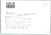 58452 W5810 Herbede FOTO KEINE AK Gasthaus Altenheim Kegelbahn Ort handschriftlich