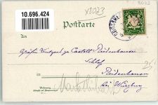 82049 W8023 Pullach i. Isartal Lithographie Kirche