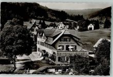 72270 W7292 Buhlbach Foto AK Gasthaus Pension zur Blume