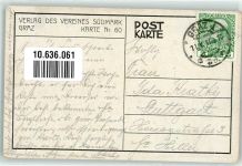 Südmark Bergsteiger Vignette sign F Verlag des Vereines Südmark Karte Nr 60 Schulvereinähnliche 1910 Künstlerkarte