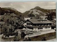 87538 W8975 Obermaiselstein Foto AK Gasthaus Alpenrose