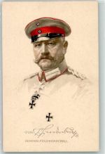 Generalfeldmarschall Eisernes Kreuz Hindenburg