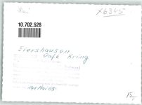 35713 W6345 Eiershausen FOTO KEINE AK Cafe Kring Ort handschriftlich