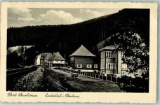 38685 W3394 Lautenthal 1938 Foto AK WK II Horst Wessel- Straße