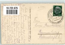 38685 W3394 Lautenthal 1938 Foto AK WK II Horst Wessel- Straße