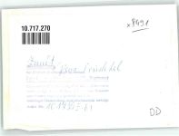 93499 W8491 Zandt , Oberpf FOTO KEINE AK Pension Früchtel Ort handschriftlich