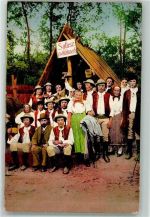 Safasz Salasch Hütte Gruppenbild Trachten Ungarn
