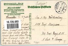 Soldau Dzialdowo 1916 Foto AK Ev. Kirche Feldpost WK I Wohlfahrts-Postkarte Ostpreußenhilfe