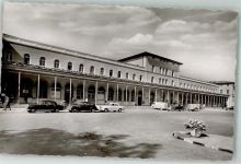 W8900 Augsburg , Bay Hauptbahnhof Bahnhof 1950 Foto AK
