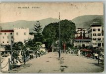 Funchal 1912 Foto AK Schiffspost Hamburg-Amerka-Linie