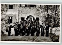 W8211 Chiemsee Musikkapelle Bernau Blasinstrumente Musikgruppe Foto AK
