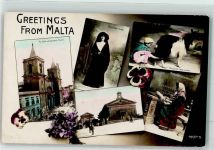 Valletta - St. John`s Cattedrale Tracht Ziege