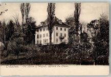 Luzern Lucerne Old House of Wagner Tribschen Wagner, R. 1905