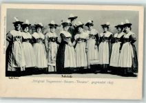 W8180 Tegernsee Tegernseer Bauern Theater Trachtengruppe Volksschauspiel
