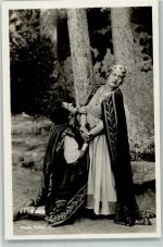 95632 W8592 Wunsiedel Foto AK Theater Naturbühne