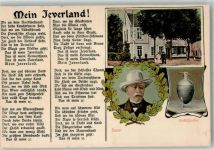 26441 W2942 Jever 1906 - Kiebitzbecher Mein Jeverland Gedicht