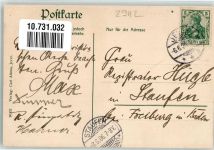 26441 W2942 Jever 1906 - Kiebitzbecher Mein Jeverland Gedicht
