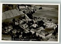 82405 W8129 Wessobrunn 1940 Foto AK Fliegeraufnahme Strähle Kloster Pfarrkirche Römerturm Klostergut