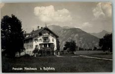 6330 Kufstein 1927 Foto AK Pension Neuhaus