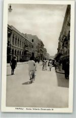46030 Tripoli Foto AK Corso Vittorio Emanuele III
