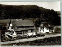 75337 W7546 Enzklösterle Foto AK Pension Reichle