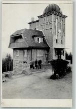 W7547 Bad Wildbad im Schwarzwald Hotel Pfeiffer z. goldenen Lamm Sternwarte Observatorium 1932 Gebrauchsspuren