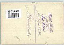 W7547 Bad Wildbad im Schwarzwald Hotel Pfeiffer z. goldenen Lamm Sternwarte Observatorium 1932 Gebrauchsspuren