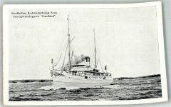 Stockholm Dampfer Gauthiod Seebäderschiff 1930