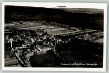 78476 W7753 Freudental , Baden Foto AK Fliegeraufnahme Schloss