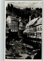 52156 W5108 Monschau - Partie an der Rur Montjoie