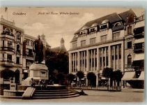 Graudenz Grudziadz Foto AK Denkmal Kaiser Wilhelm Marktplatz