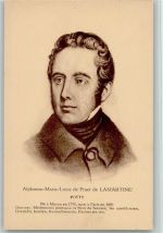 Lamartine Poet Schriftsteller